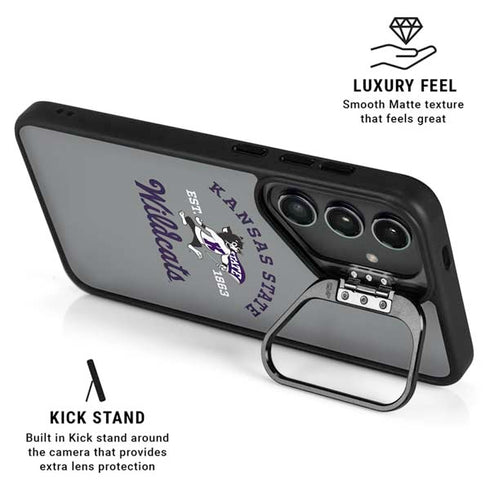 Kansas State University Wildcats Est 1863 Galaxy S24 Plus Kickstand Case